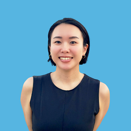 笑顔のメンバーの写真