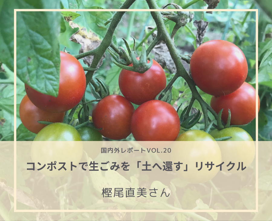 コンポストで生ごみを「土へ還す」リサイクル：樫尾直美さん